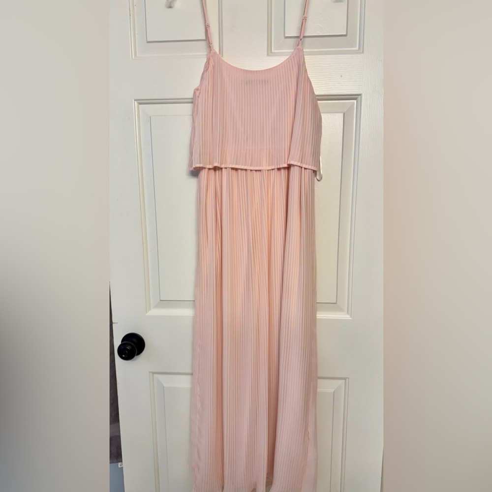 LC Lauren Conrad pink maxi dress
